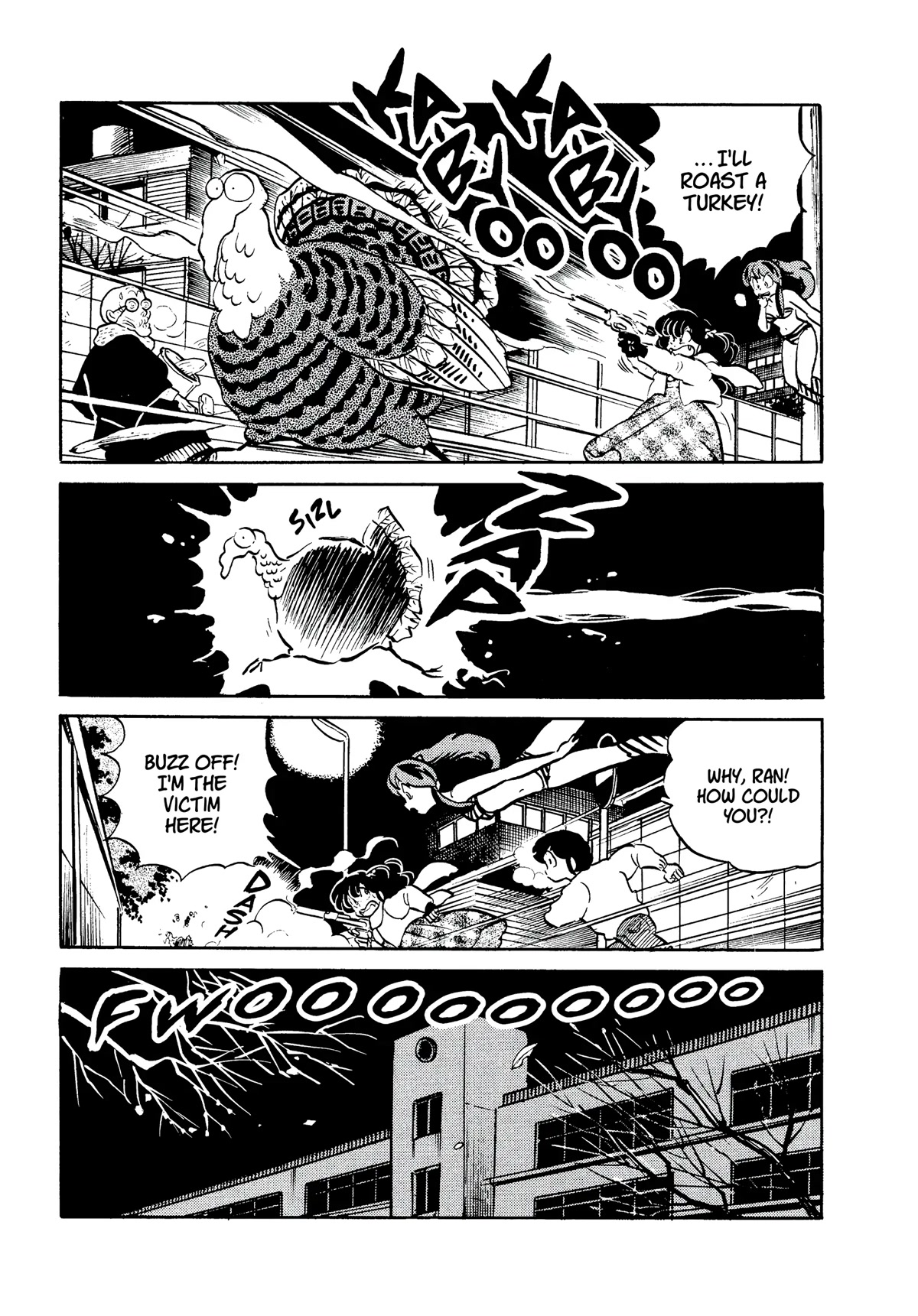 Urusei Yatsura Chapter 312 page 11 - Chapter 312: The Runaway Turkey