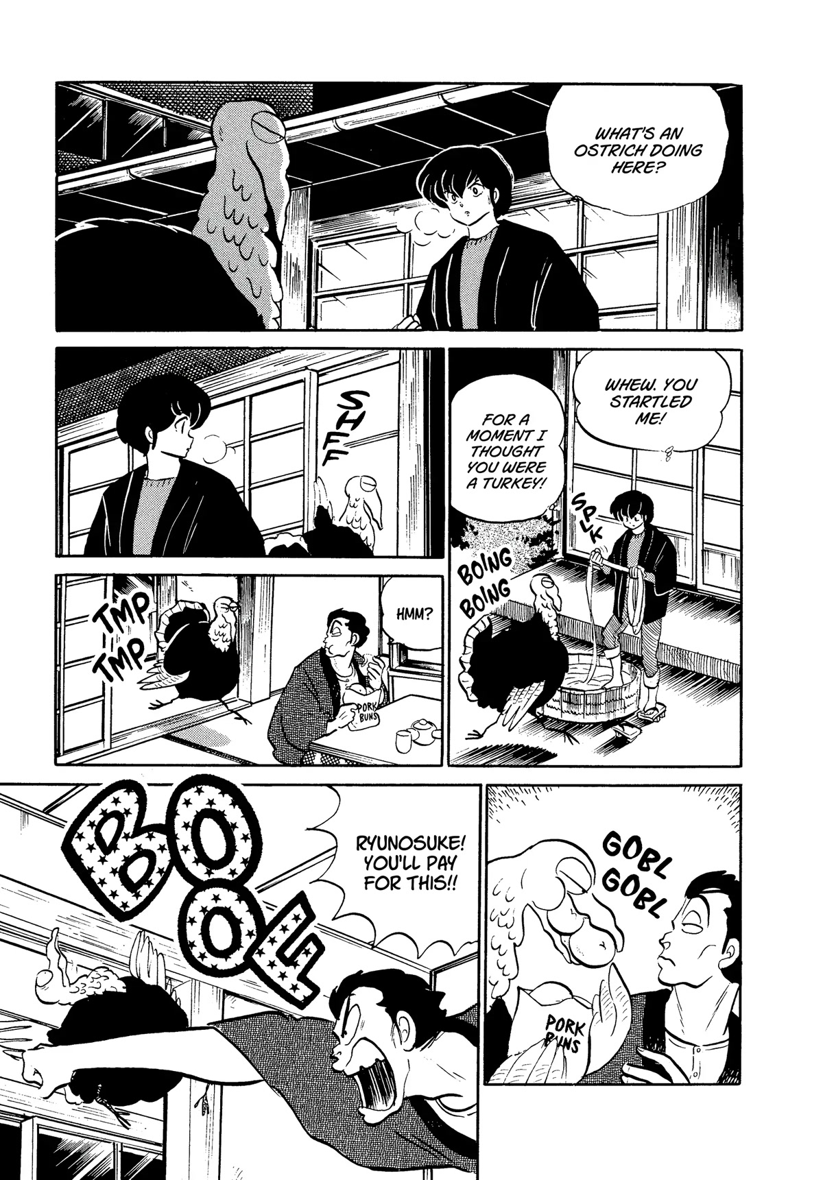 Urusei Yatsura Chapter 312 page 13 - Chapter 312: The Runaway Turkey
