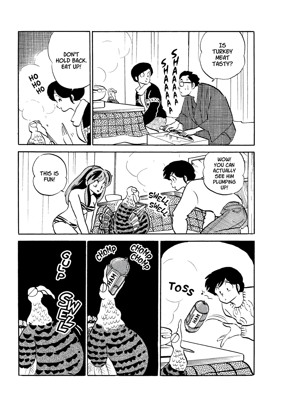 Urusei Yatsura Chapter 312 page 5 - Chapter 312: The Runaway Turkey