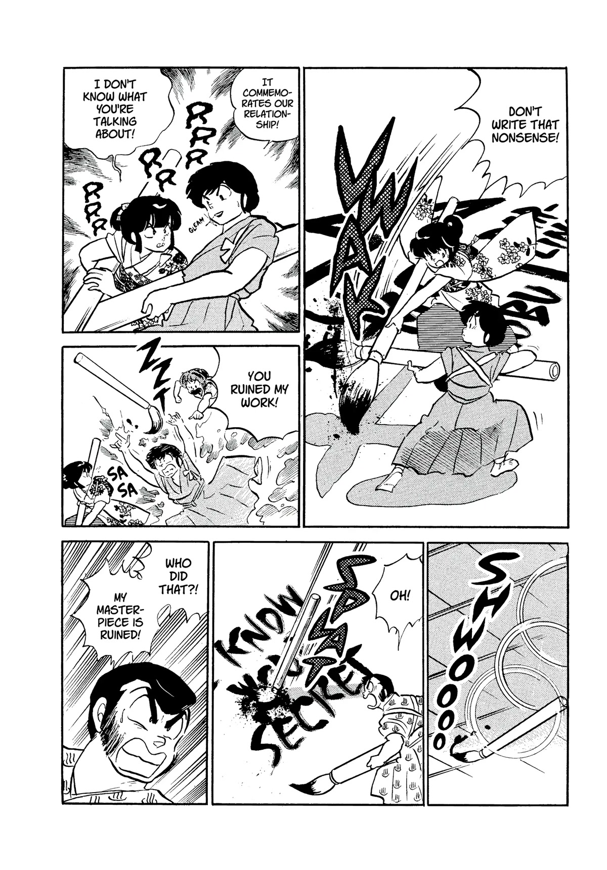 Urusei Yatsura Chapter 313 page 10 - Chapter 313: I Know Your Secret