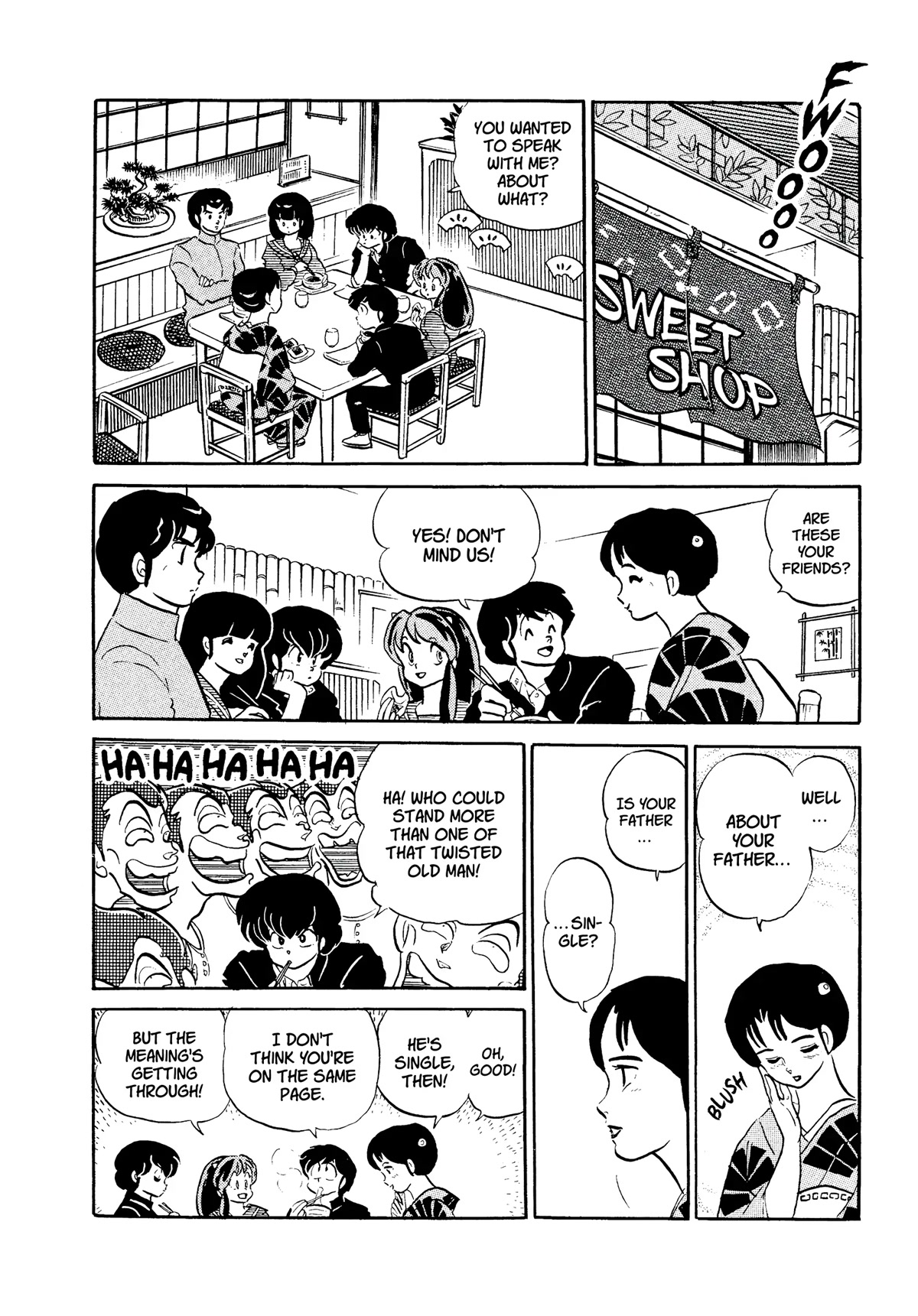 Urusei Yatsura Chapter 314 page 12 - Chapter 314: A Mature Love Story–Part 1