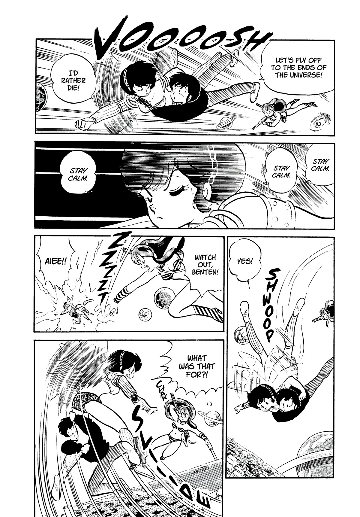 Urusei Yatsura Chapter 317 page 12 - Chapter 317: Raging Sky Battle