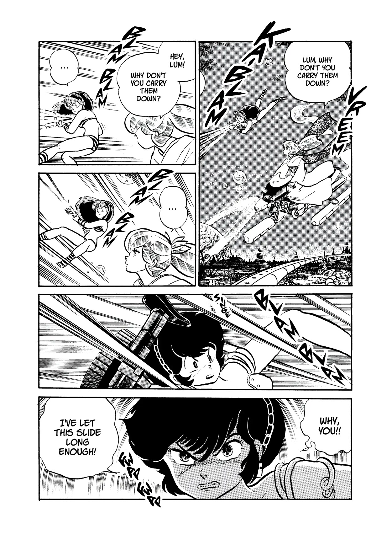 Urusei Yatsura Chapter 317 page 14 - Chapter 317: Raging Sky Battle