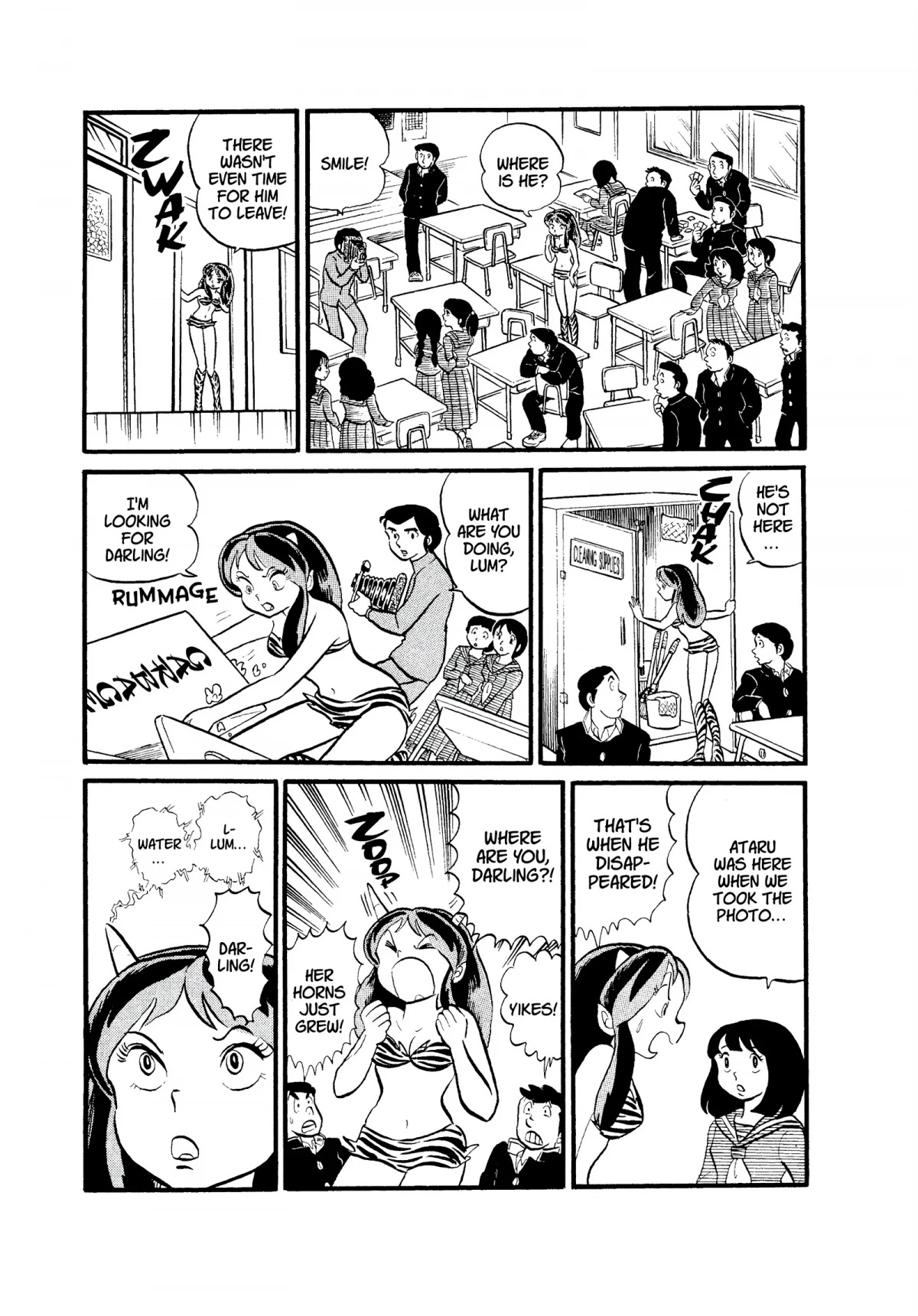 Urusei Yatsura Chapter 32 page 5 - Chapter 32: 4-D Camera