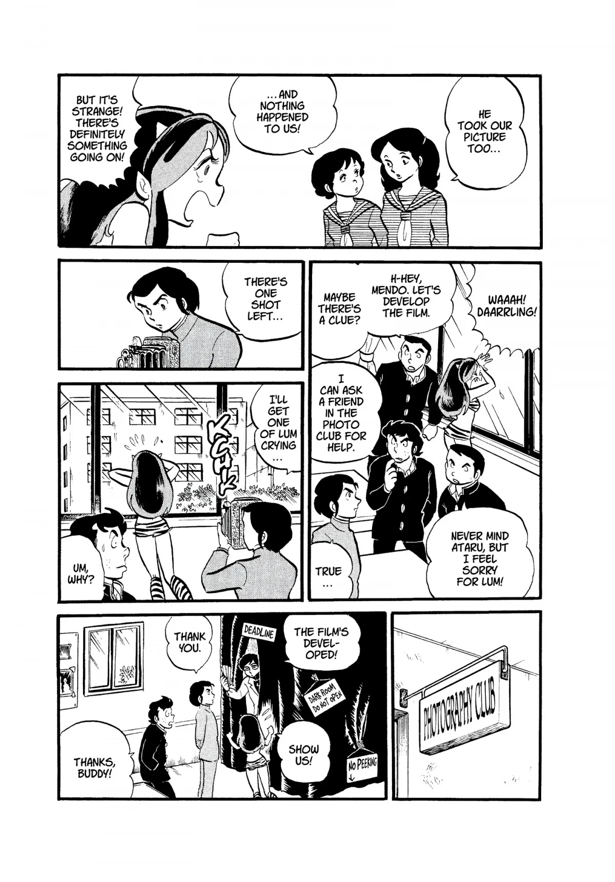 Urusei Yatsura Chapter 32 page 7 - Chapter 32: 4-D Camera