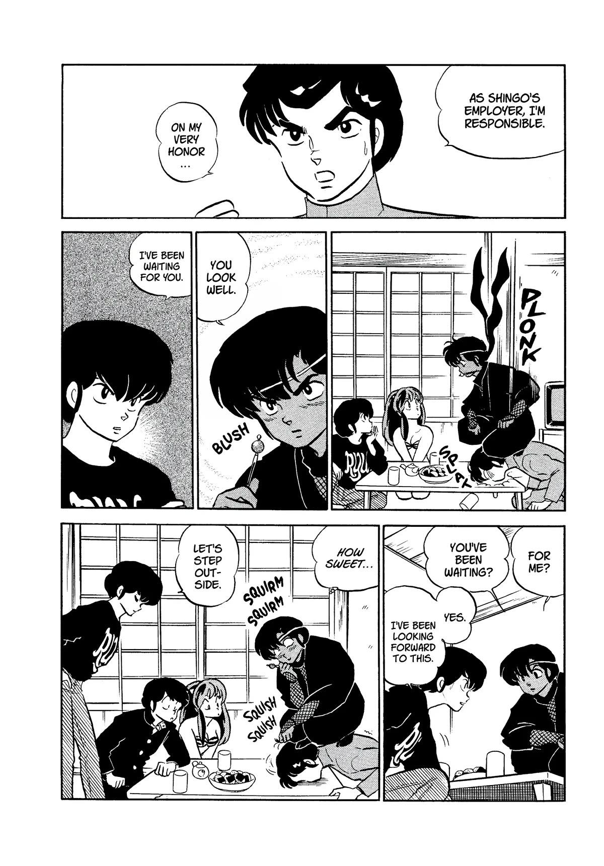 Urusei Yatsura Chapter 324 page 4 - Chapter 324: Falling Headfirst in Love–Part 2