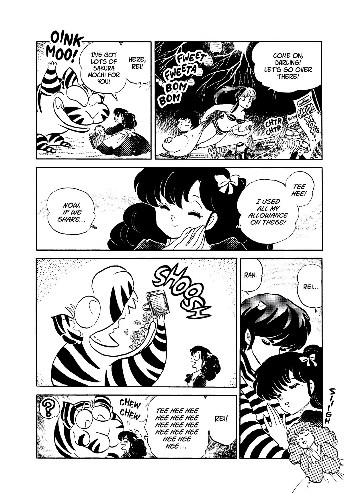 Urusei Yatsura Chapter 325 page 10 - Chapter 325: Sakura Mochi Over Flowers