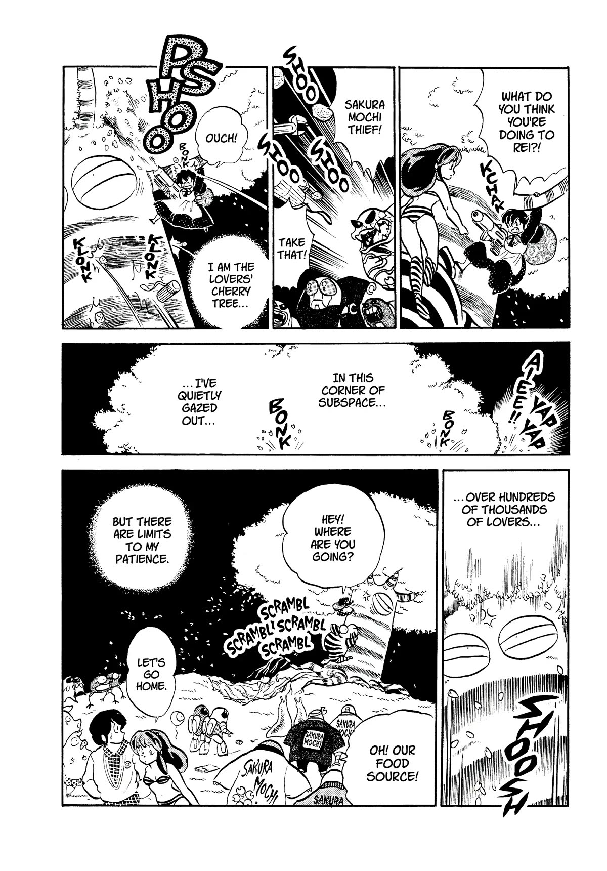 Urusei Yatsura Chapter 325 page 16 - Chapter 325: Sakura Mochi Over Flowers