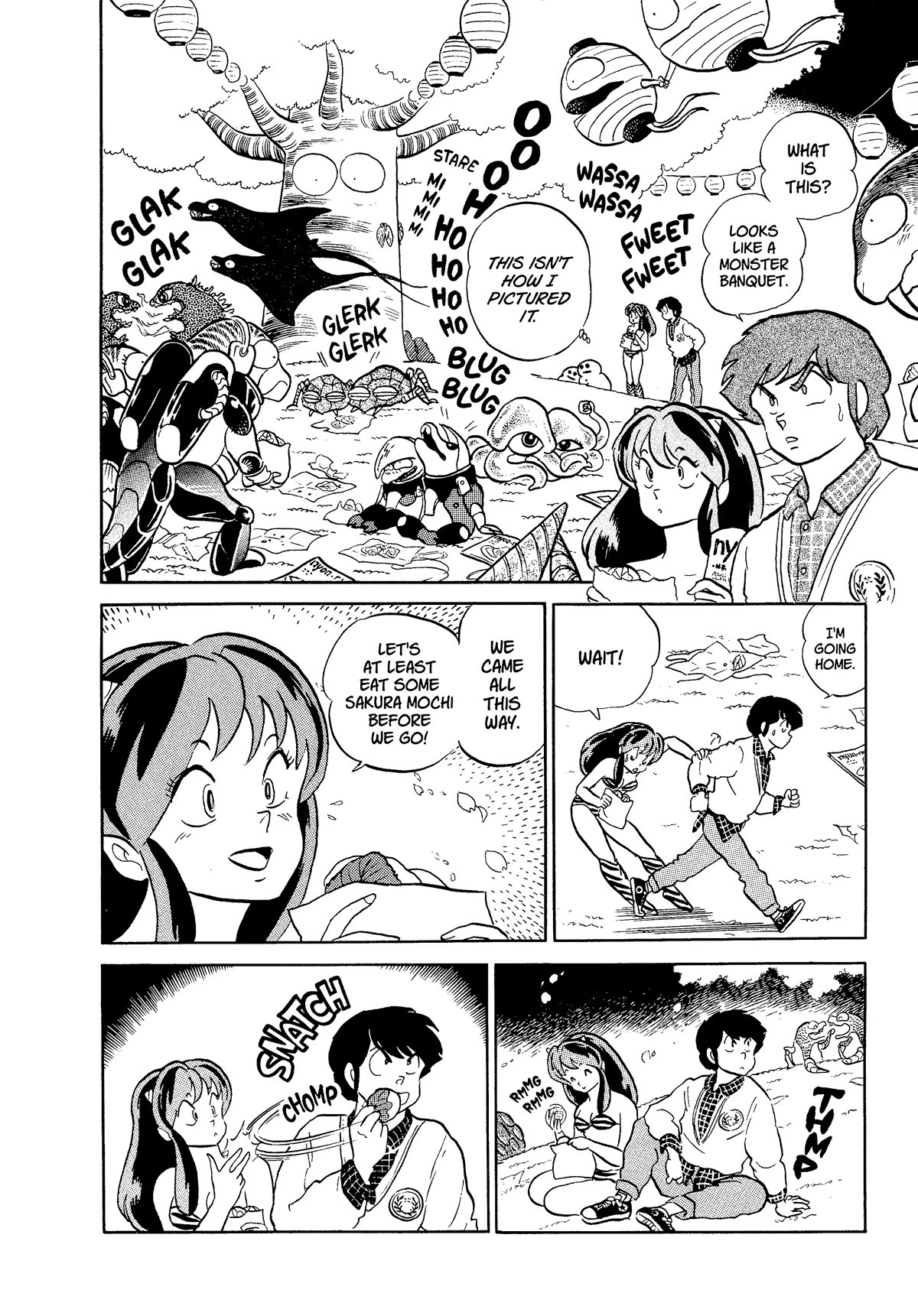 Urusei Yatsura Chapter 325 page 6 - Chapter 325: Sakura Mochi Over Flowers