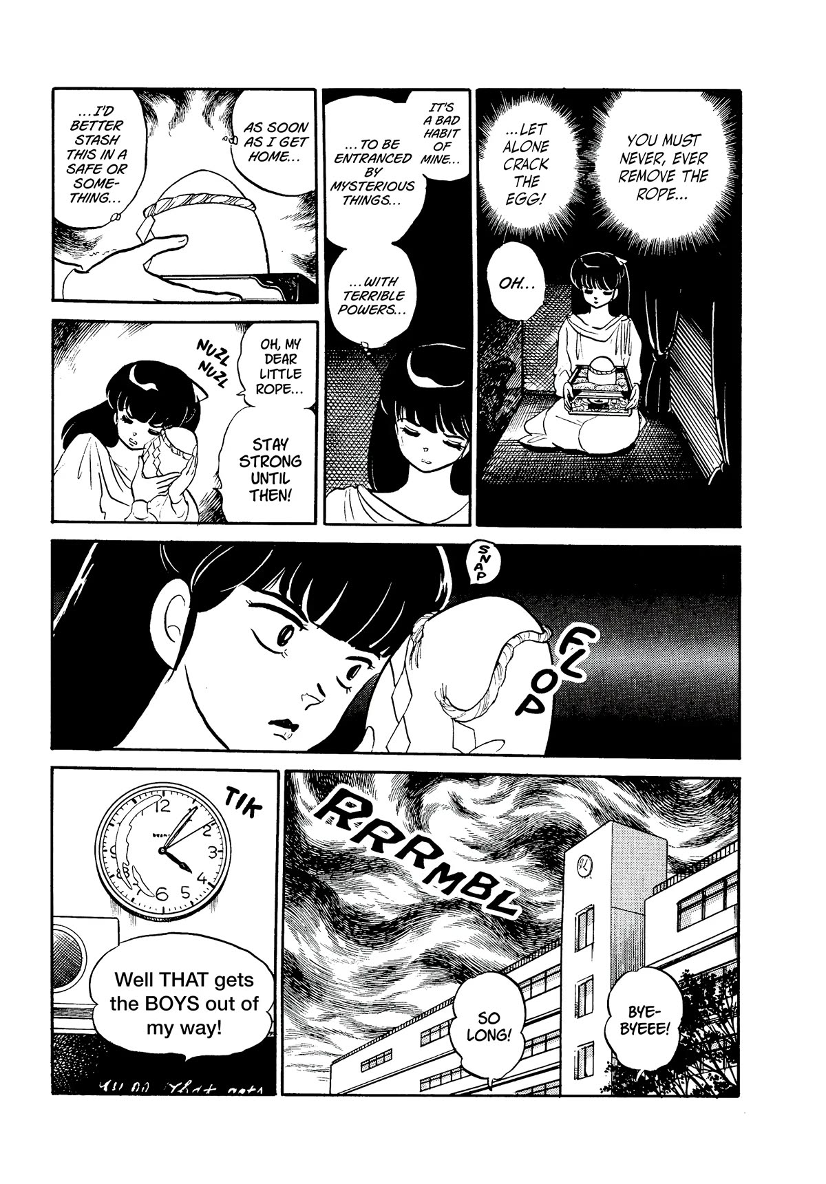 Urusei Yatsura Chapter 327 page 5 - Chapter 327: The Cursed Egg