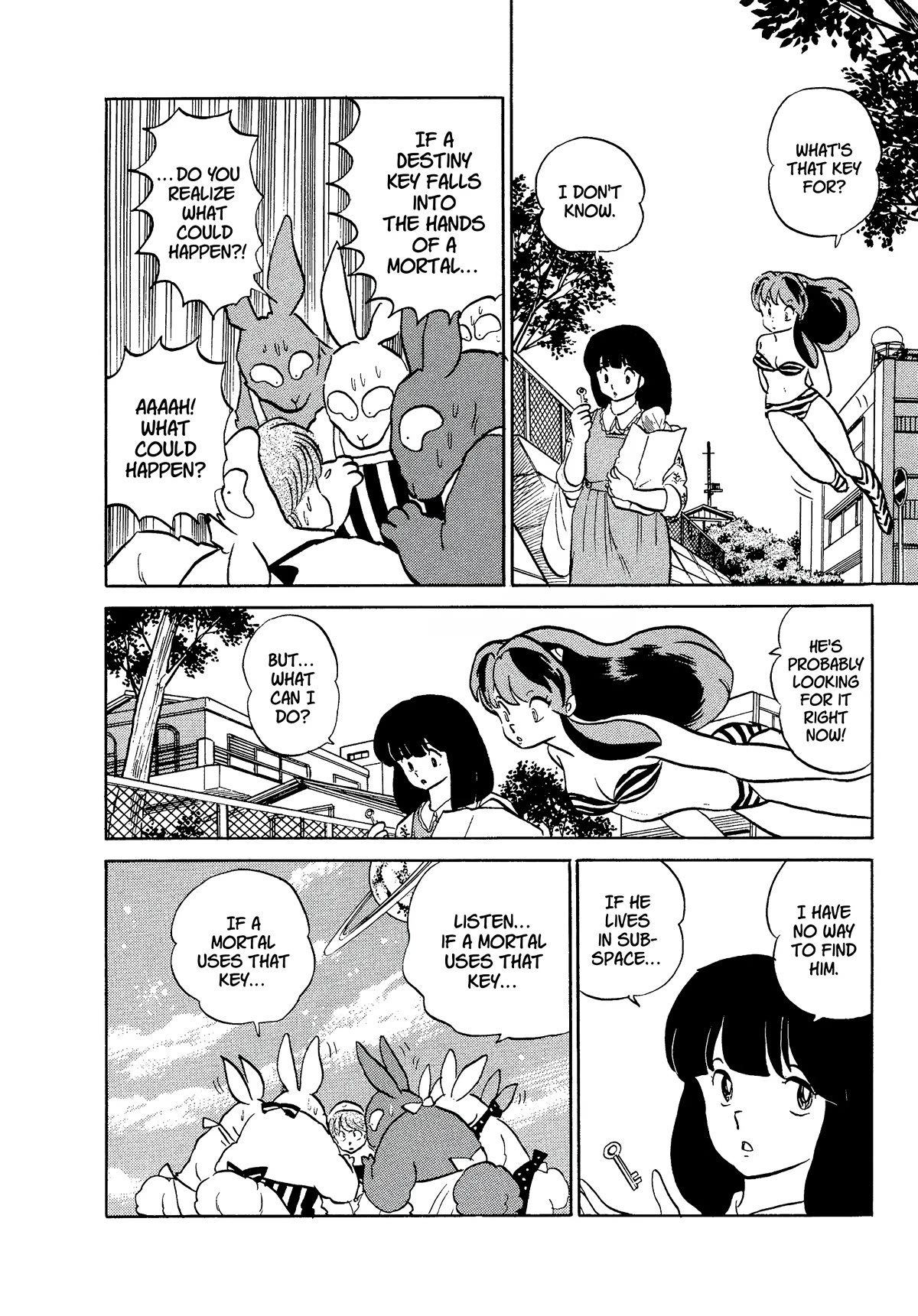 Urusei Yatsura Chapter 329 page 12 - Chapter 329: Open the Door