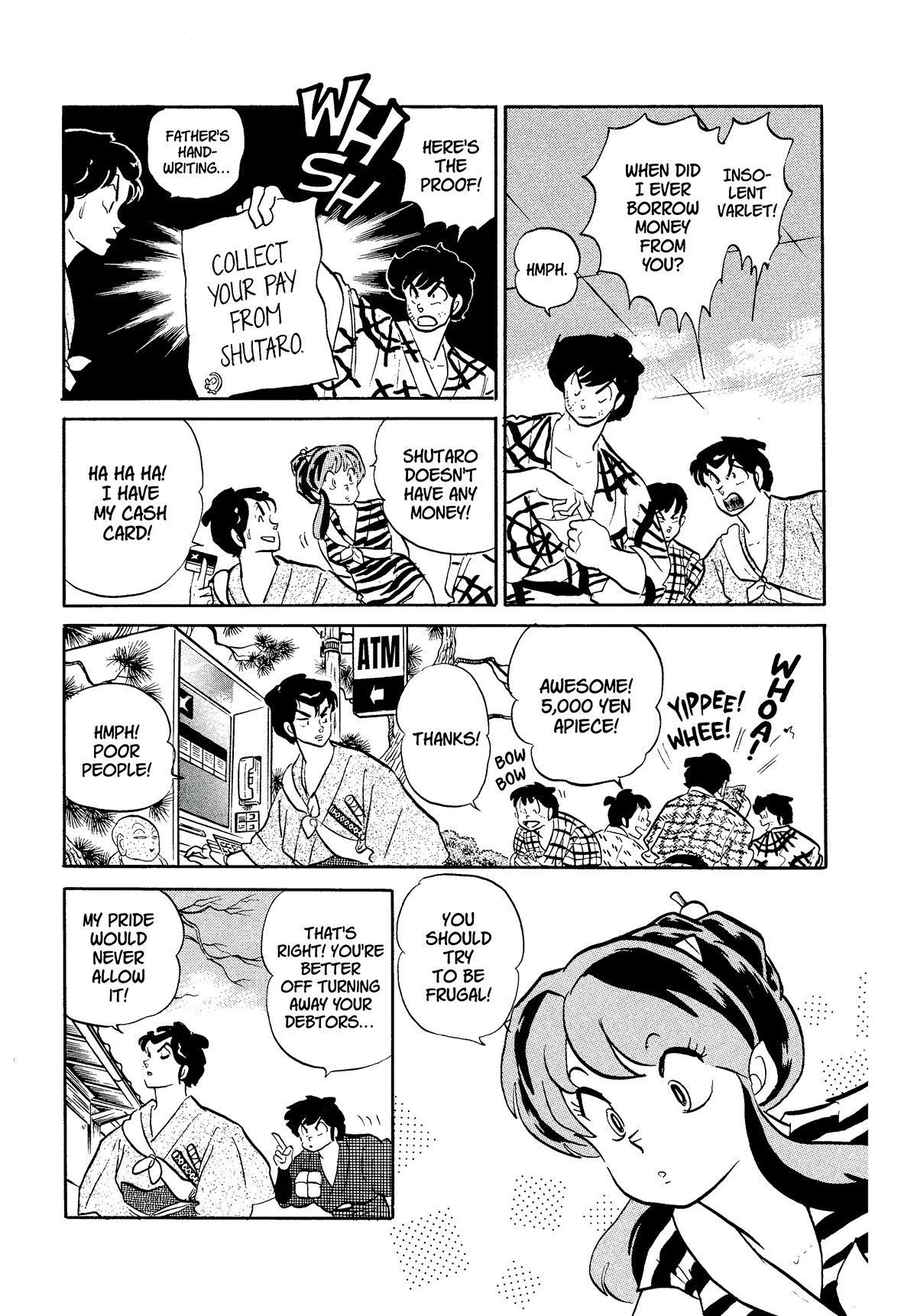 Urusei Yatsura Chapter 334 page 7 - Chapter 334: Mastering the Path of Poverty