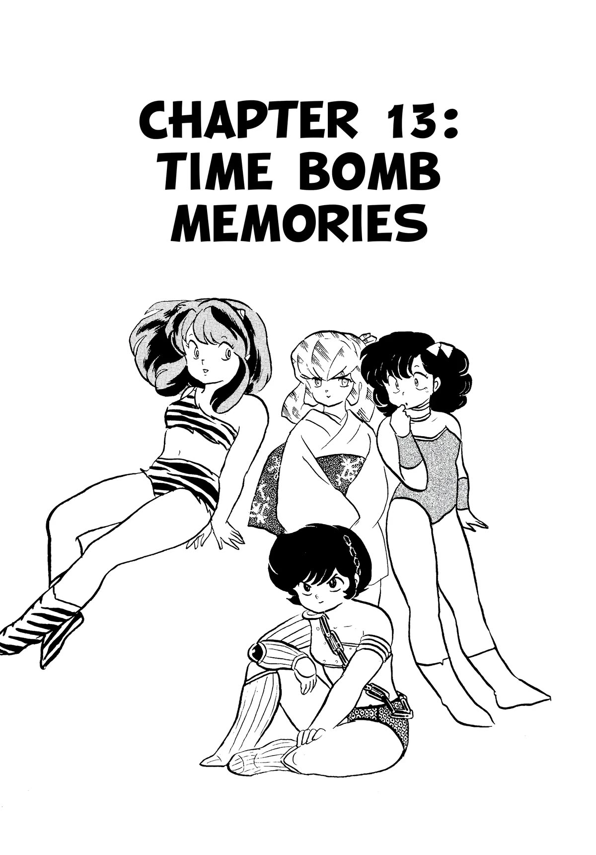 Urusei Yatsura Chapter 335 page 1 - Chapter 335: Time Bomb Memories