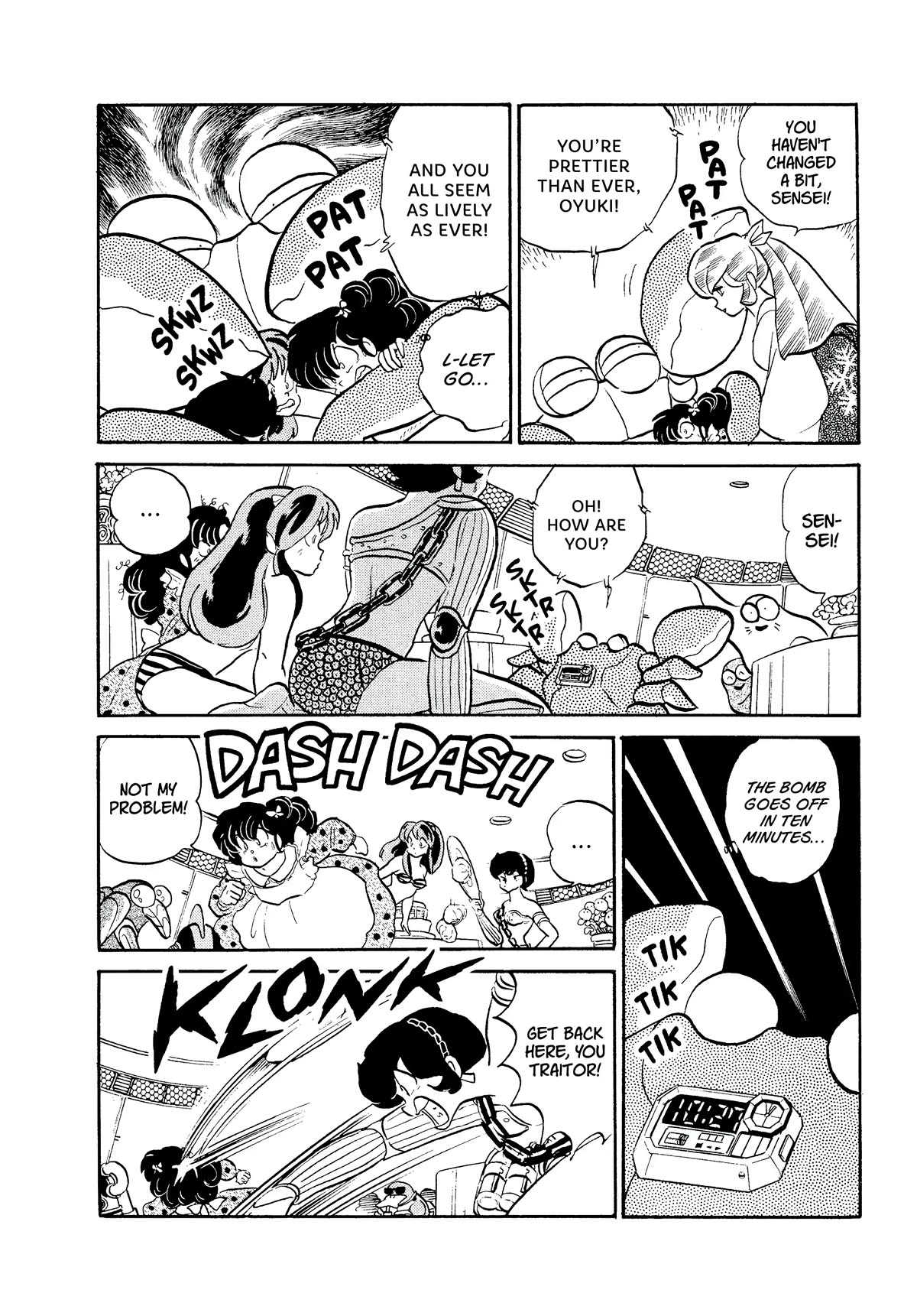 Urusei Yatsura Chapter 335 page 10 - Chapter 335: Time Bomb Memories