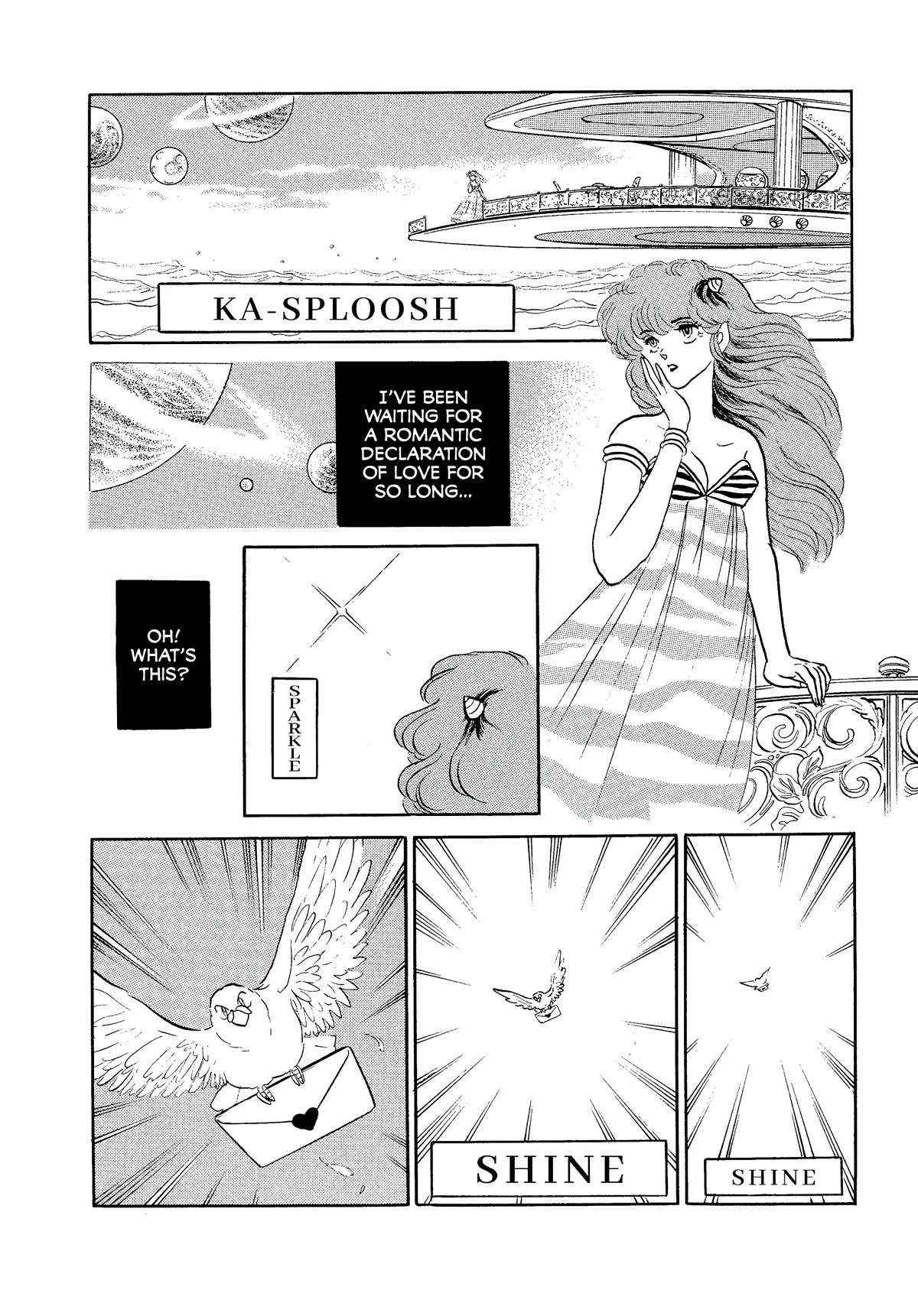 Urusei Yatsura Chapter 337 page 2 - Chapter 337: Fly, Messenger Pigeon of Love!