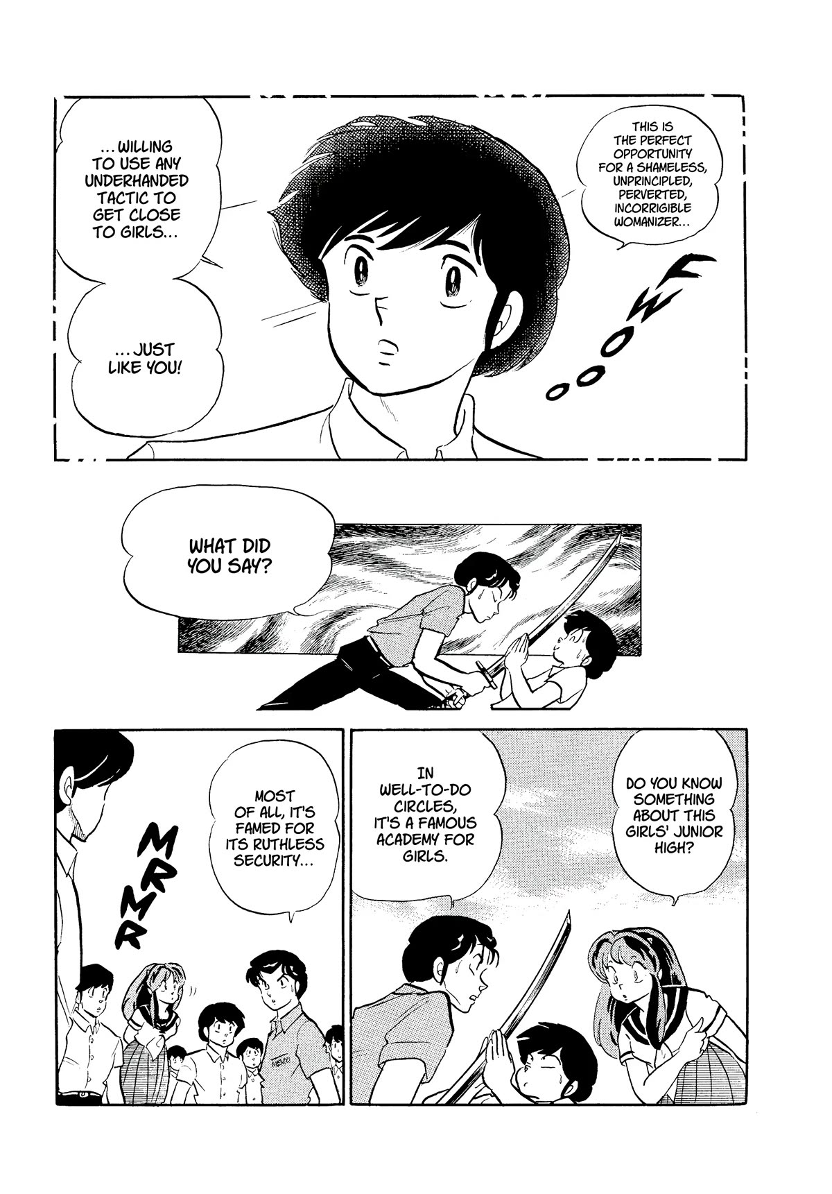 Urusei Yatsura Chapter 338 page 9 - Chapter 338: Fortress of Fastidiousness–Part 1