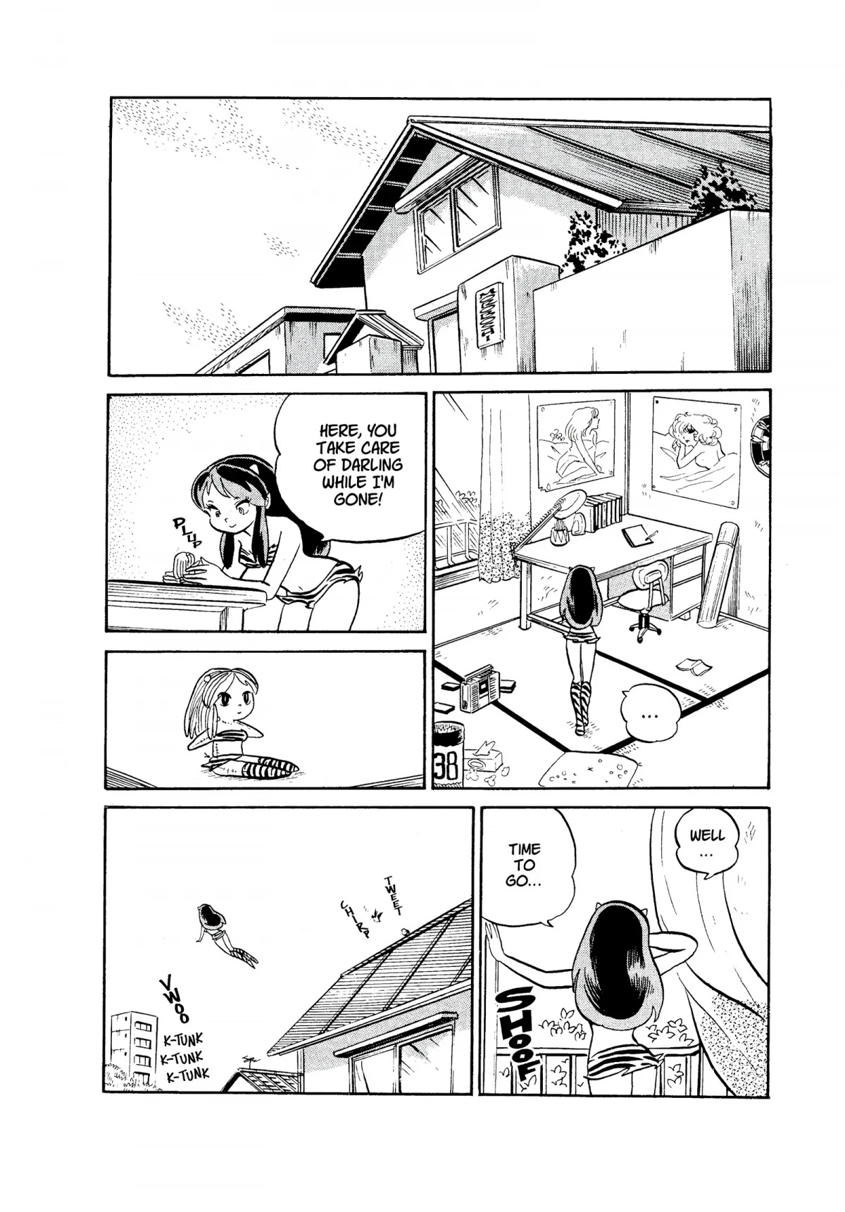 Urusei Yatsura Chapter 34 page 6 - Chapter 34: Since Your Parting