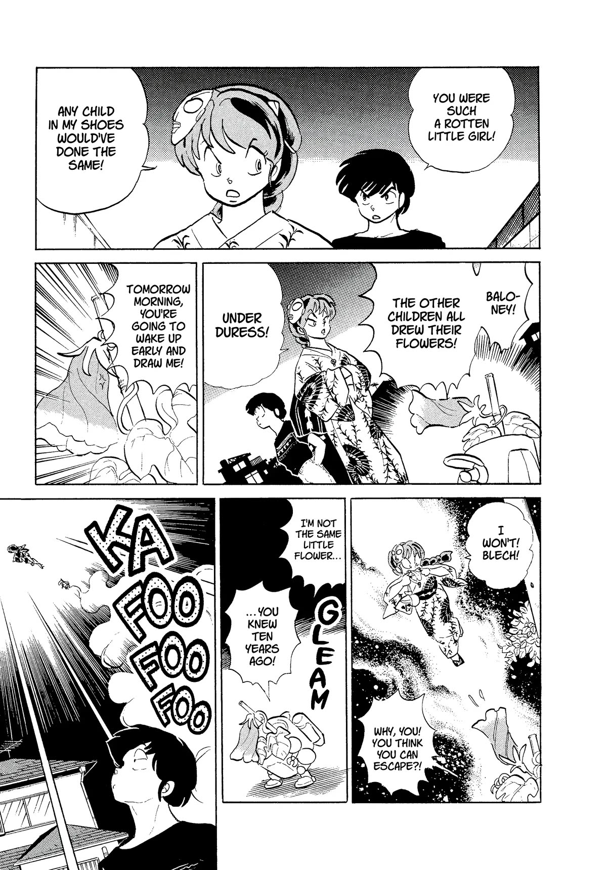 Urusei Yatsura Chapter 343 page 9 - Chapter 343: Revenge of the Morning Glory