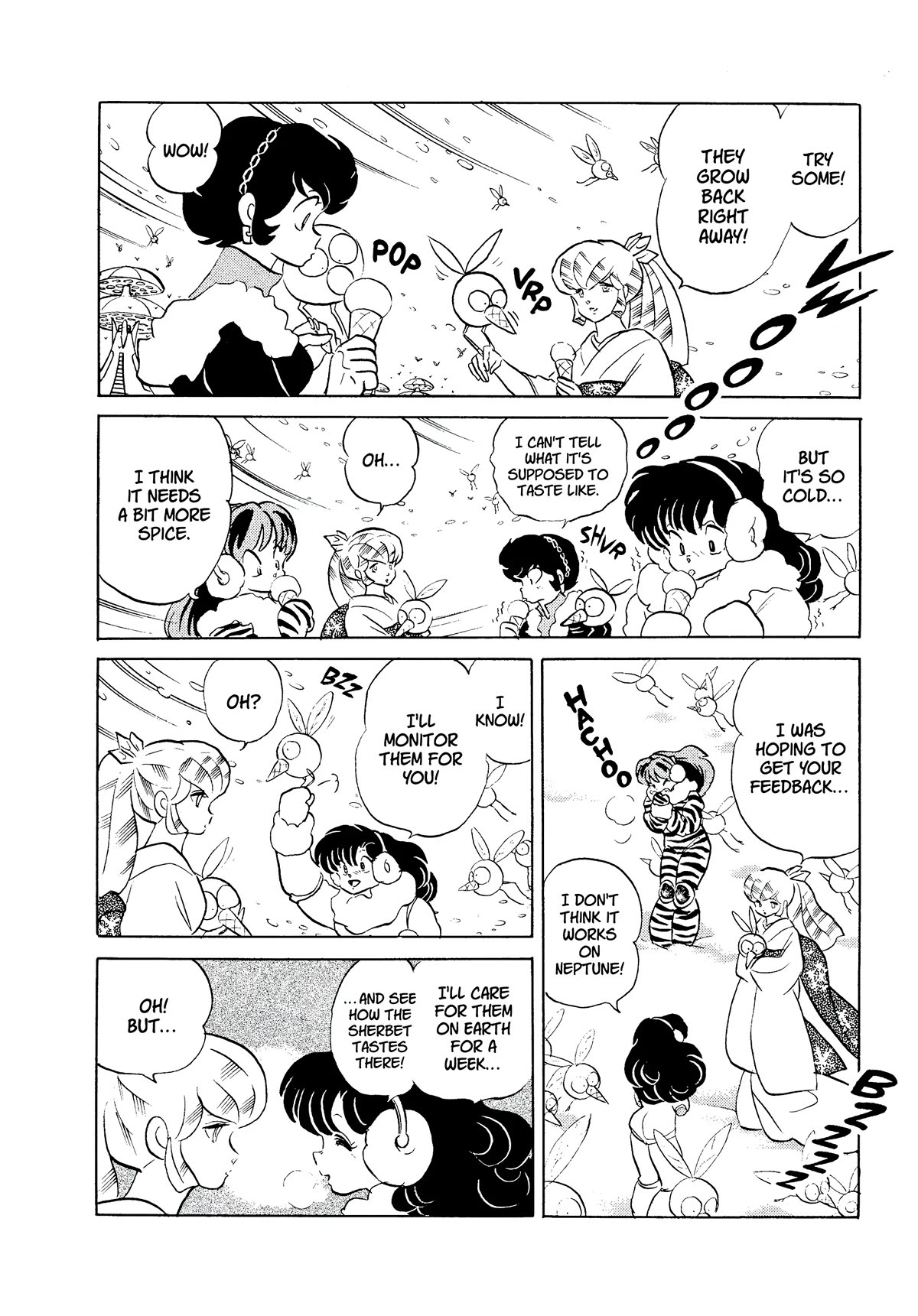 Urusei Yatsura Chapter 344 page 4 - Chapter 344: Sherbet Fury