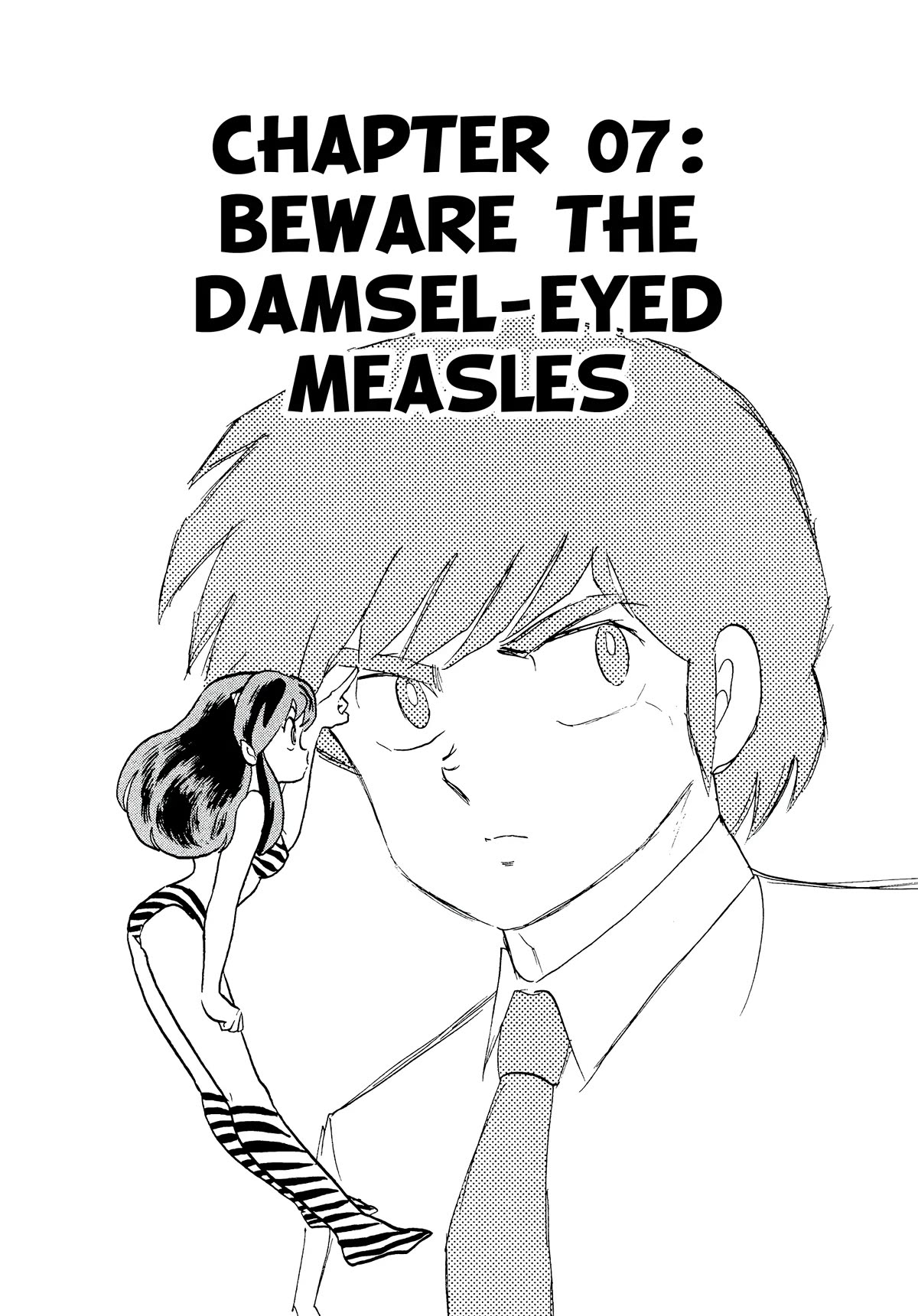Urusei Yatsura Chapter 351 page 1 - Chapter 351: Beware the Damsel-Eyed Measles