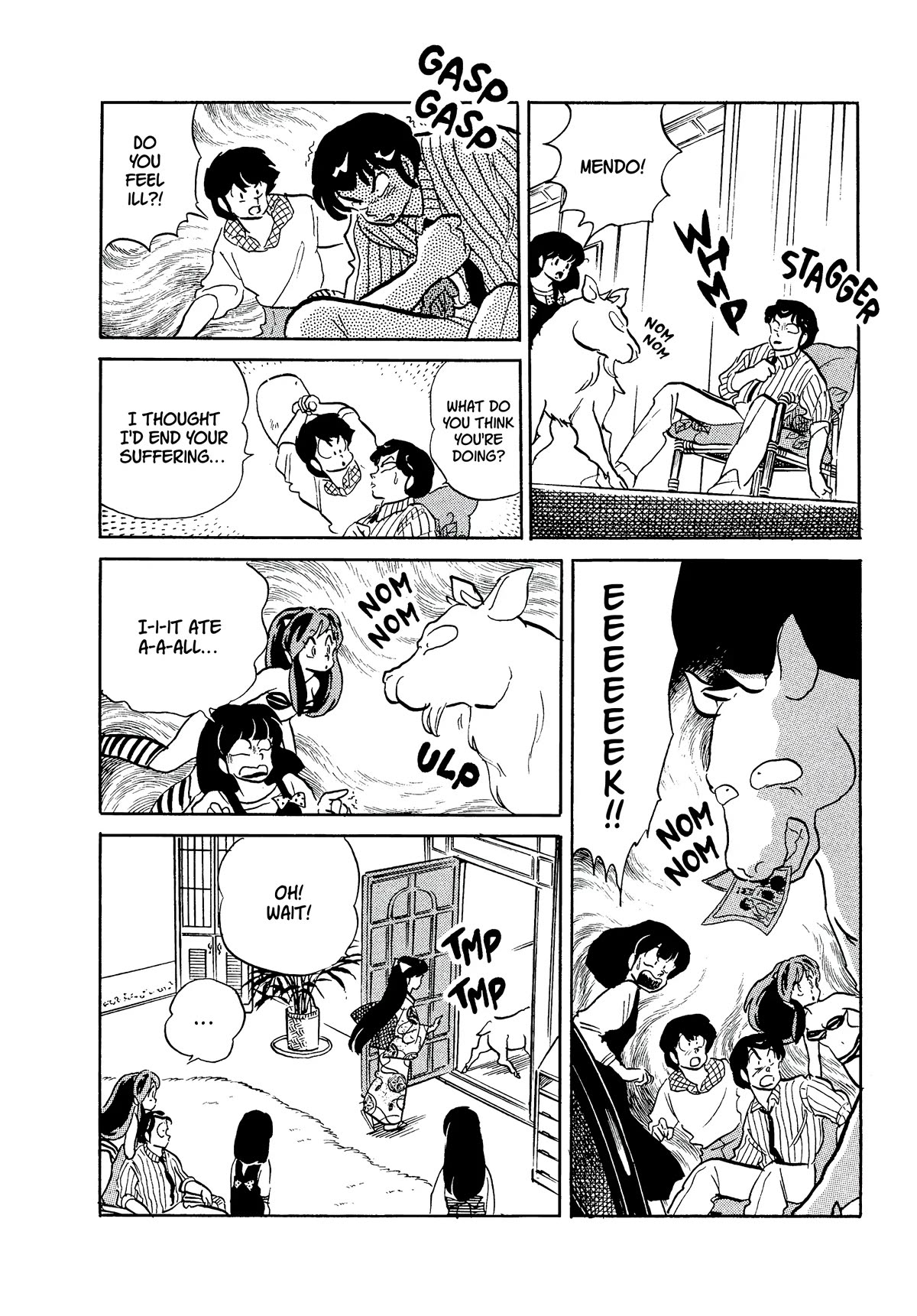 Urusei Yatsura Chapter 352 page 14 - Chapter 352: Goat and Cheese