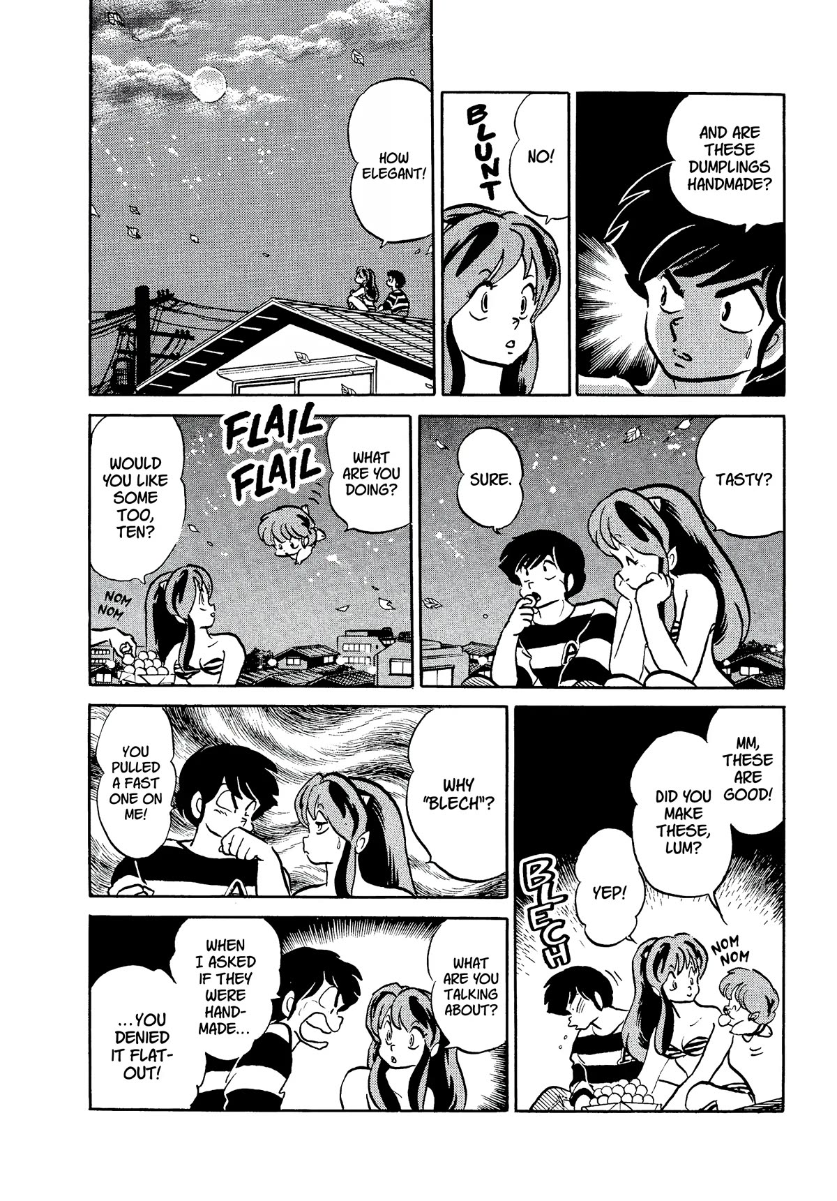 Urusei Yatsura Chapter 353 page 4 - Chapter 353: Howling at the Moon