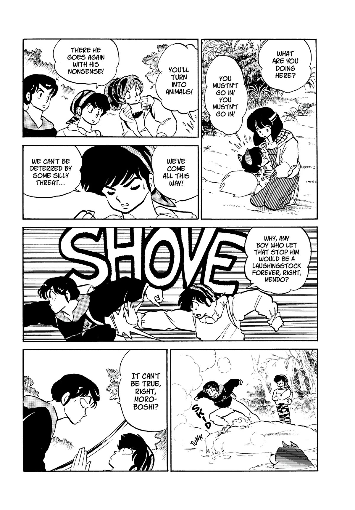 Urusei Yatsura Chapter 355 page 11 - Chapter 355: The Search for the Secret Hot Spring