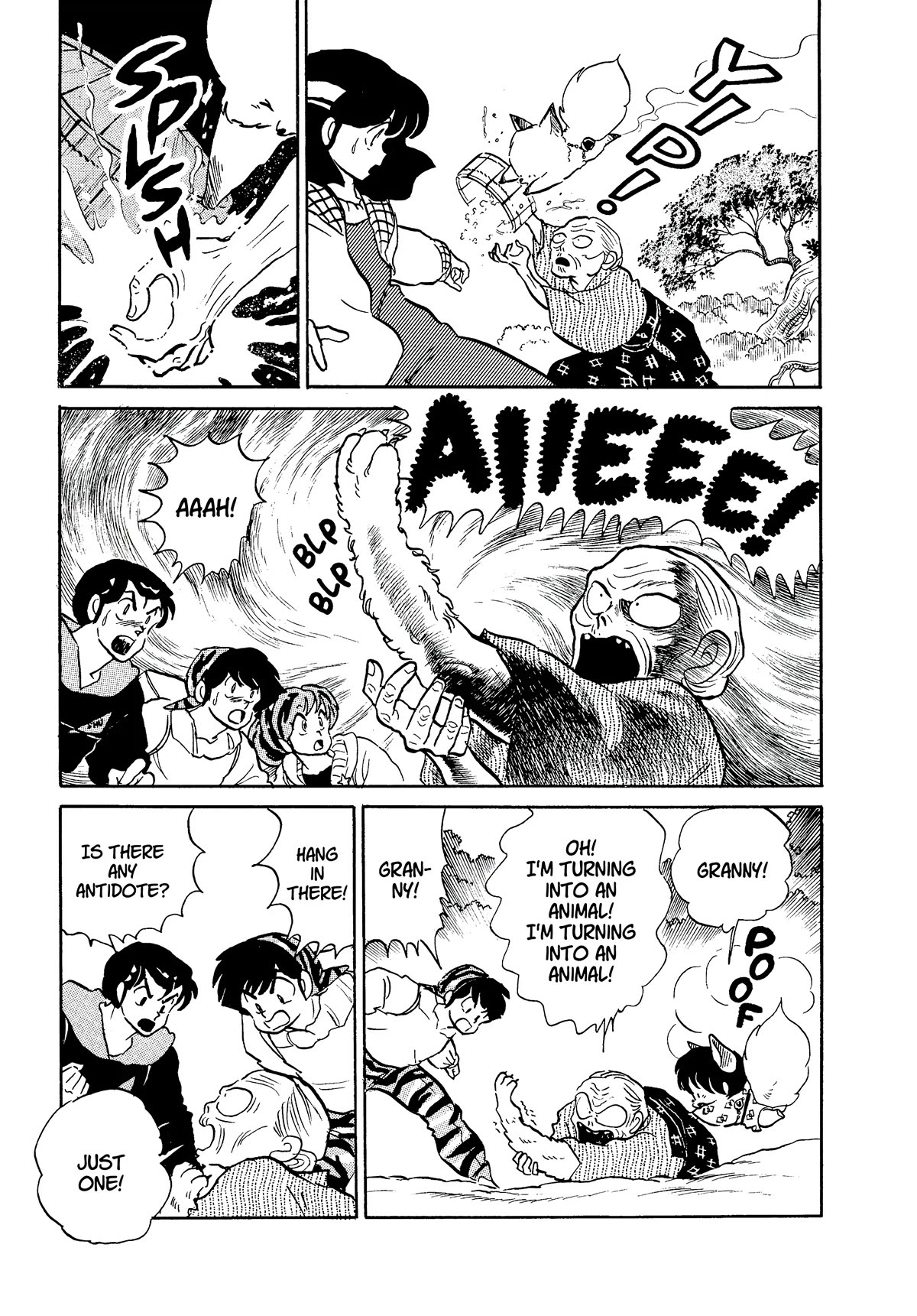 Urusei Yatsura Chapter 355 page 15 - Chapter 355: The Search for the Secret Hot Spring