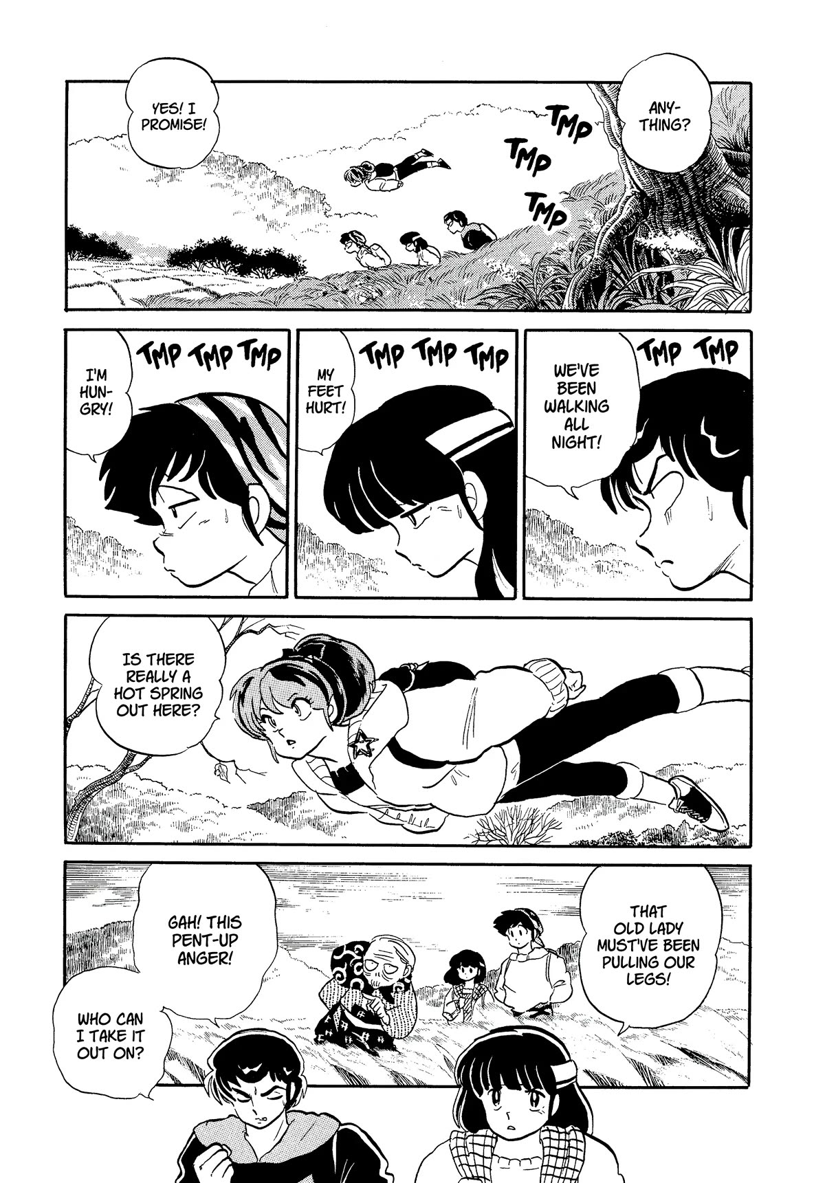 Urusei Yatsura Chapter 355 page 7 - Chapter 355: The Search for the Secret Hot Spring