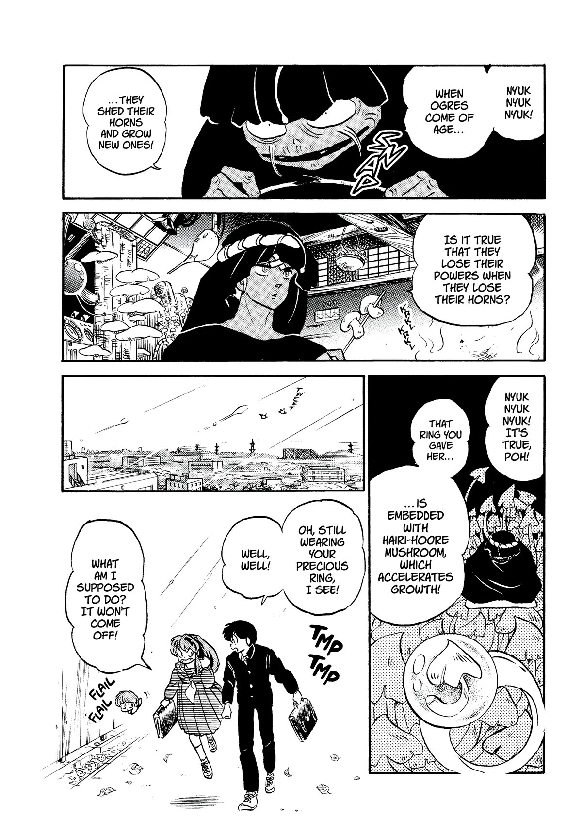 Urusei Yatsura Chapter 358 page 12 - Chapter 358: Boy Meets Girl, Act 3–Farewell Morning