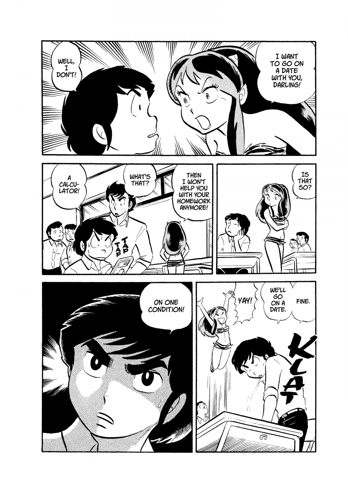 Urusei Yatsura Chapter 36 page 4 - Chapter 36: Tanabata Date