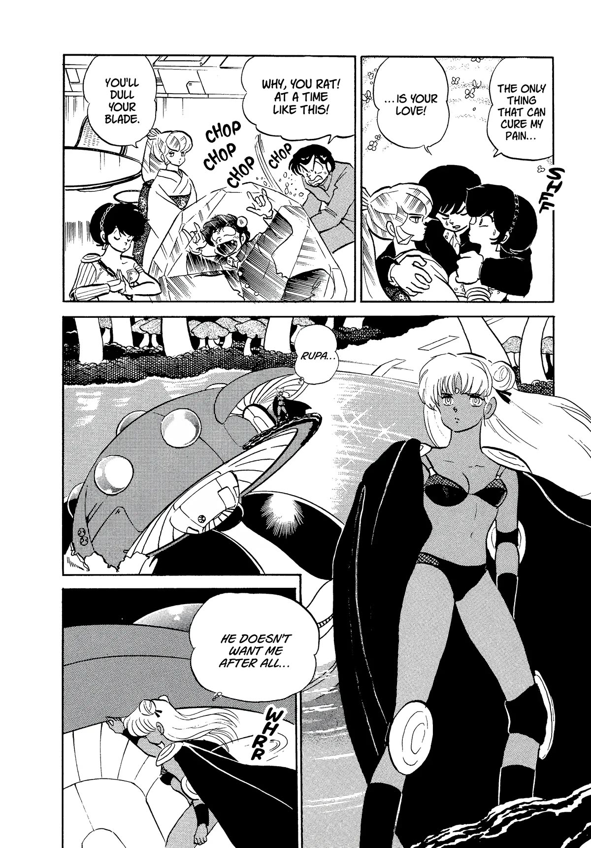 Urusei Yatsura Chapter 363 page 4 - Chapter 363: Boy Meets Girl, Act 8–Disaster