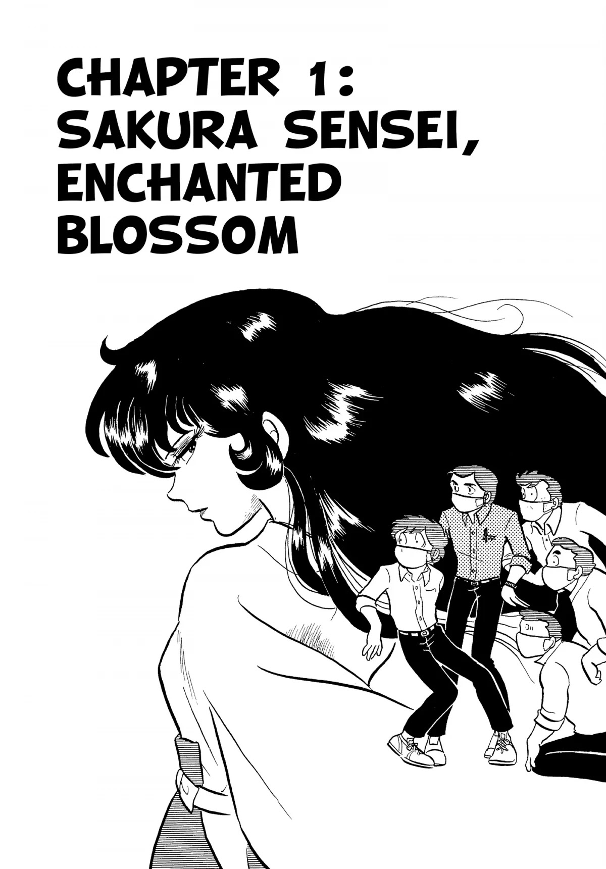 Urusei Yatsura Chapter 37 page 1 - Chapter 37: Sakura Sensei, Enchanted Blossom