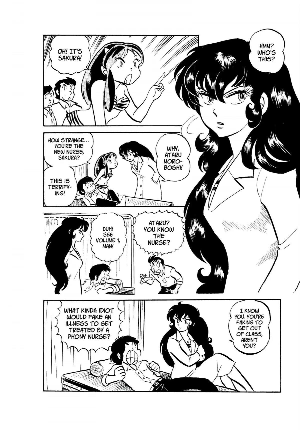 Urusei Yatsura Chapter 37 page 4 - Chapter 37: Sakura Sensei, Enchanted Blossom