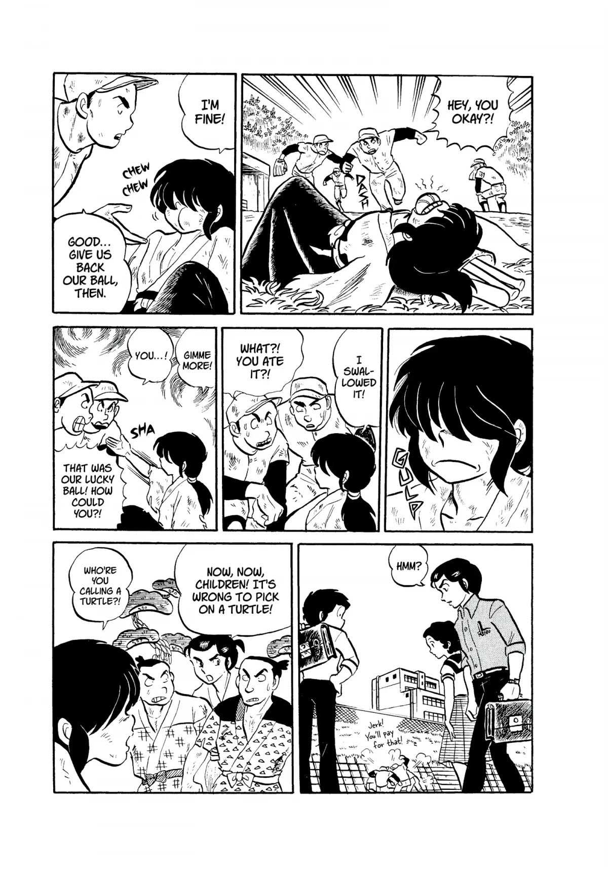 Urusei Yatsura Chapter 40 page 3 - Chapter 40: Youth Devoted to the White Ball