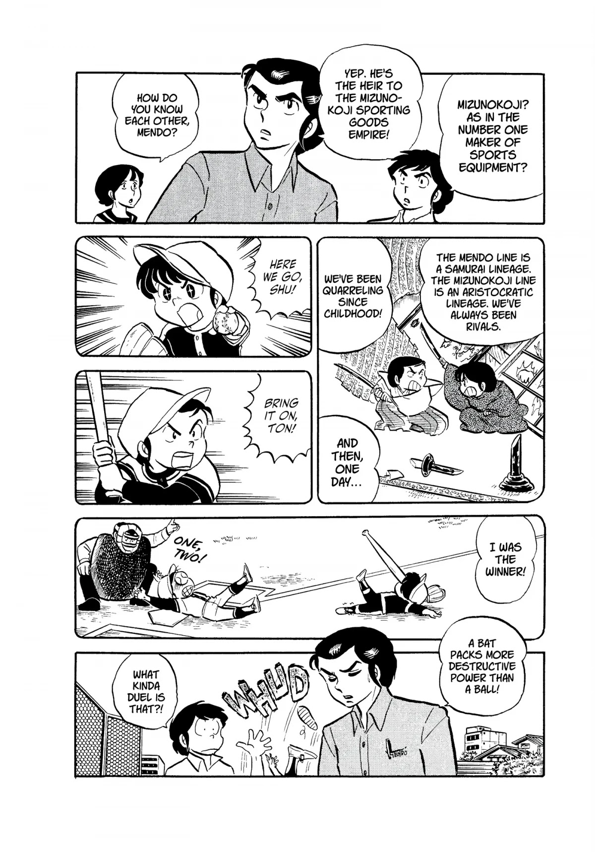 Urusei Yatsura Chapter 40 page 6 - Chapter 40: Youth Devoted to the White Ball