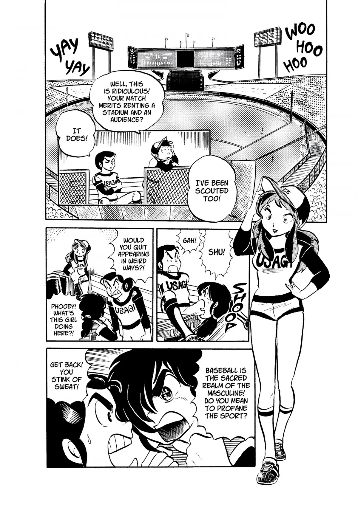 Urusei Yatsura Chapter 40 page 8 - Chapter 40: Youth Devoted to the White Ball