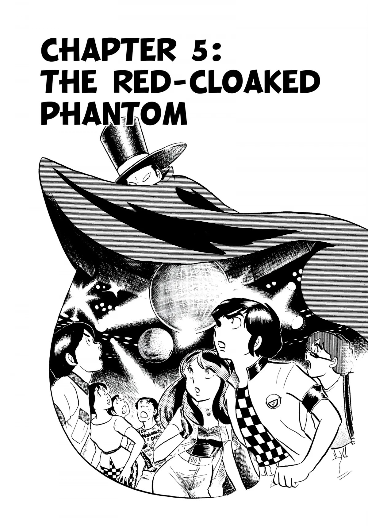Urusei Yatsura Chapter 41 page 1 - Chapter 41: The Red-Cloaked Phantom