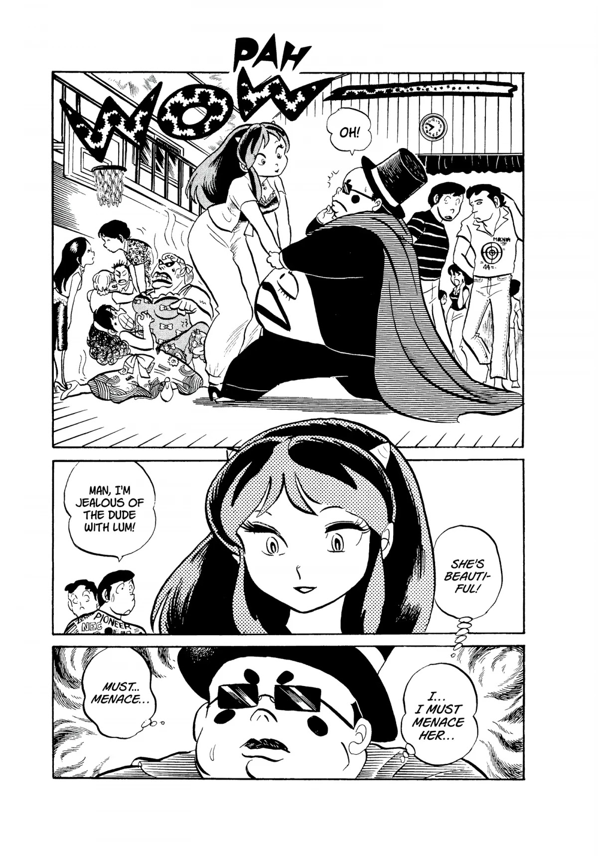Urusei Yatsura Chapter 41 page 13 - Chapter 41: The Red-Cloaked Phantom