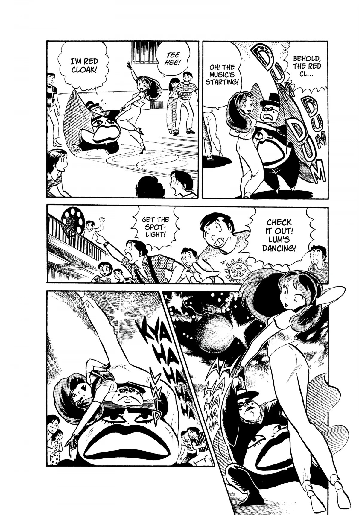 Urusei Yatsura Chapter 41 page 14 - Chapter 41: The Red-Cloaked Phantom