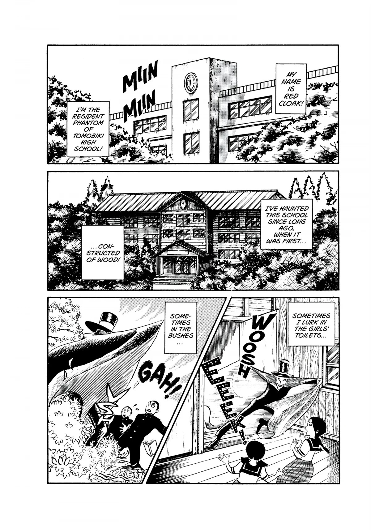 Urusei Yatsura Chapter 41 page 2 - Chapter 41: The Red-Cloaked Phantom
