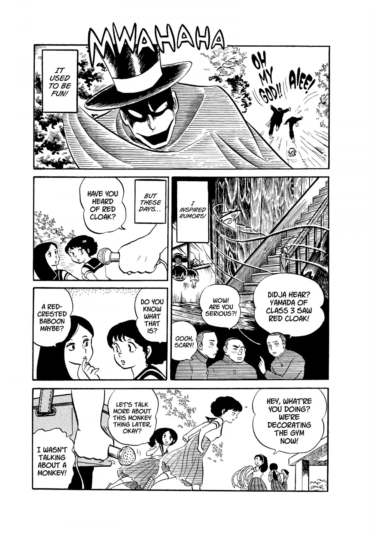 Urusei Yatsura Chapter 41 page 3 - Chapter 41: The Red-Cloaked Phantom