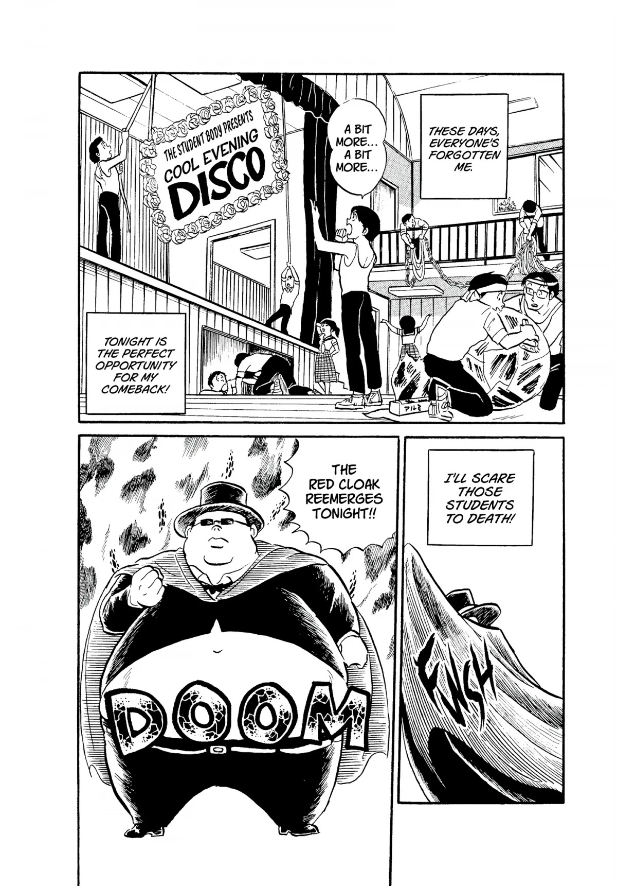 Urusei Yatsura Chapter 41 page 4 - Chapter 41: The Red-Cloaked Phantom