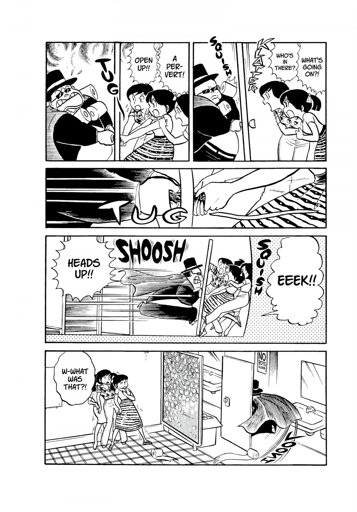 Urusei Yatsura Chapter 41 page 8 - Chapter 41: The Red-Cloaked Phantom