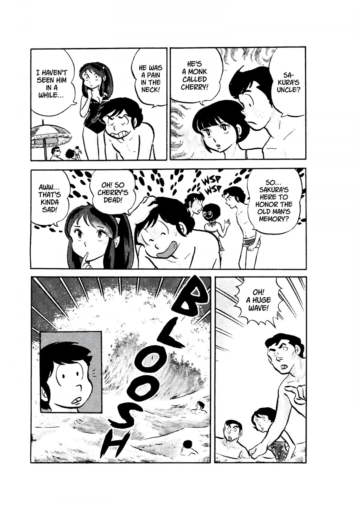 Urusei Yatsura Chapter 42 page 6 - Chapter 42: Surfin’ SOS