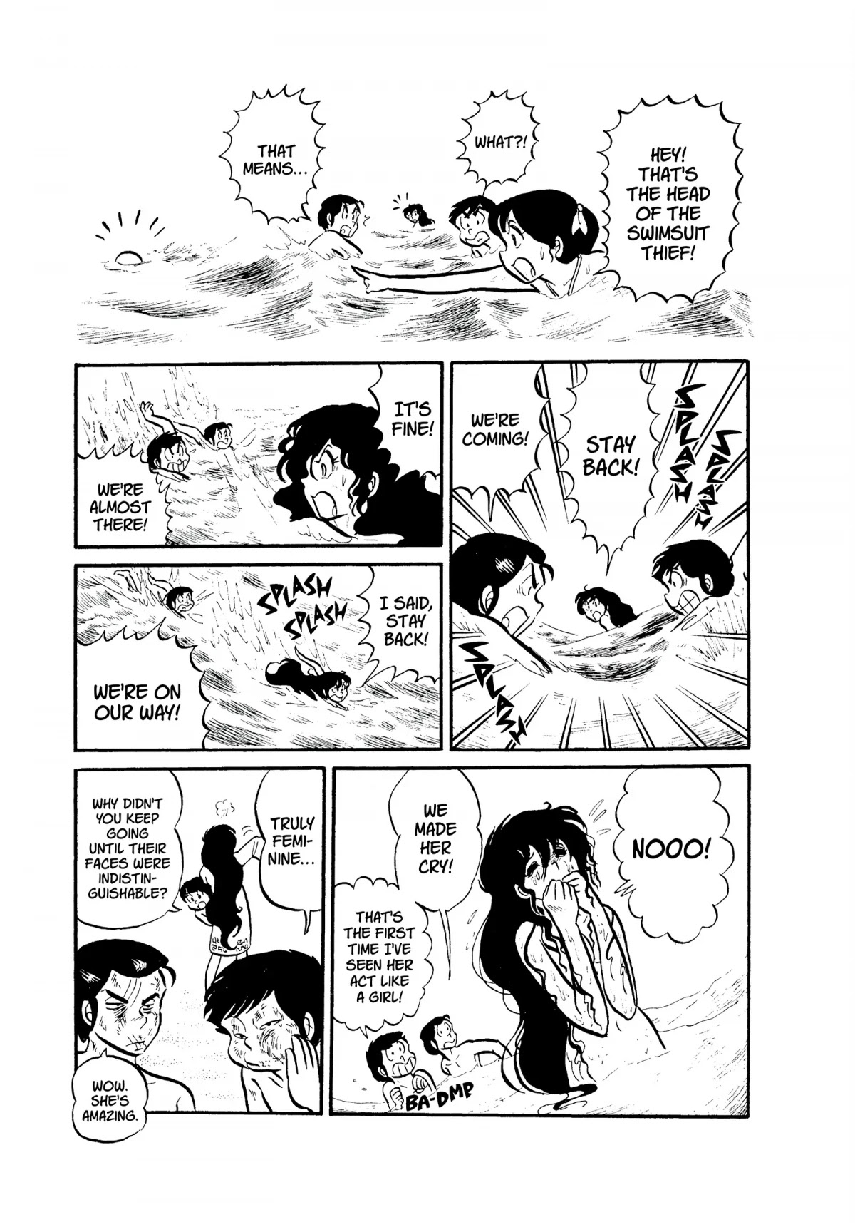 Urusei Yatsura Chapter 43 page 13 - Chapter 43: Bathing Suit Bandit