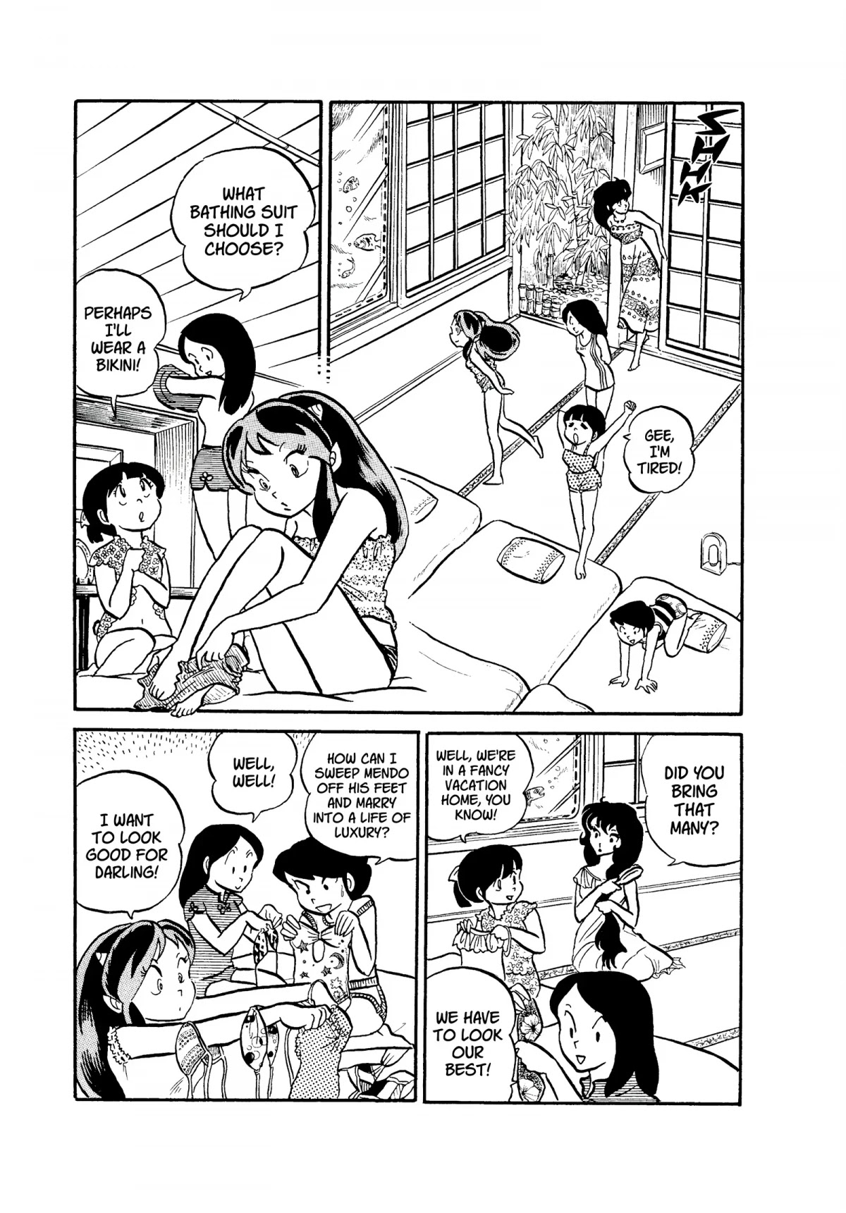 Urusei Yatsura Chapter 43 page 7 - Chapter 43: Bathing Suit Bandit