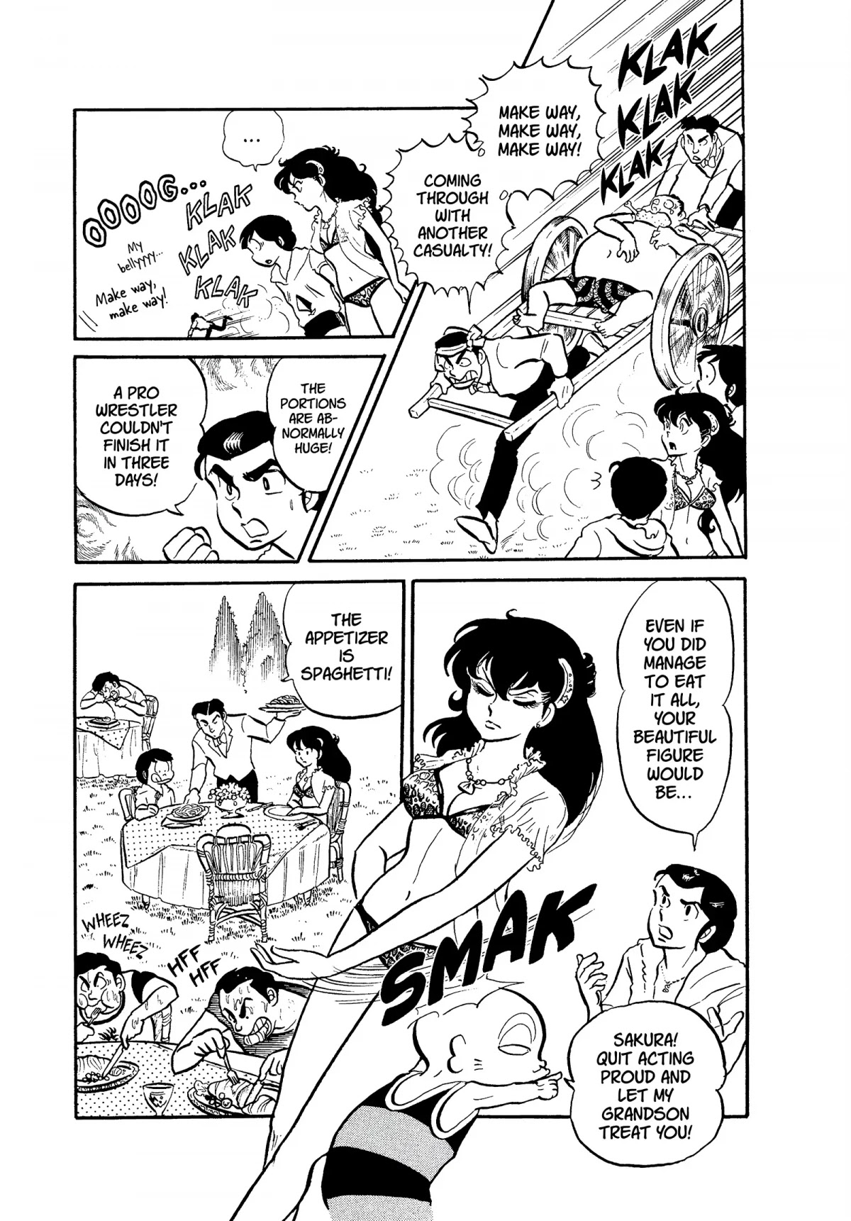 Urusei Yatsura Chapter 45 page 7 - Chapter 45: Food Fight