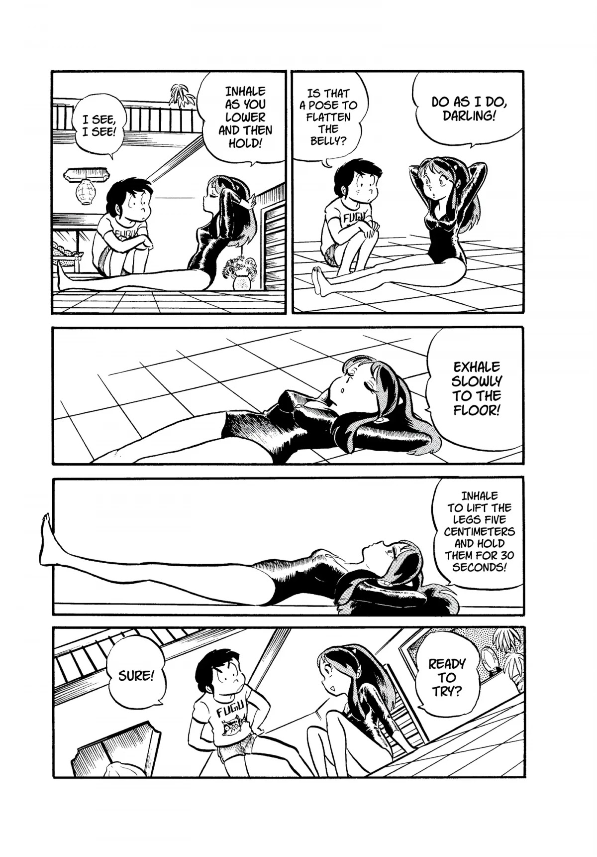 Urusei Yatsura Chapter 46 page 9 - Chapter 46: Yoga Meditation