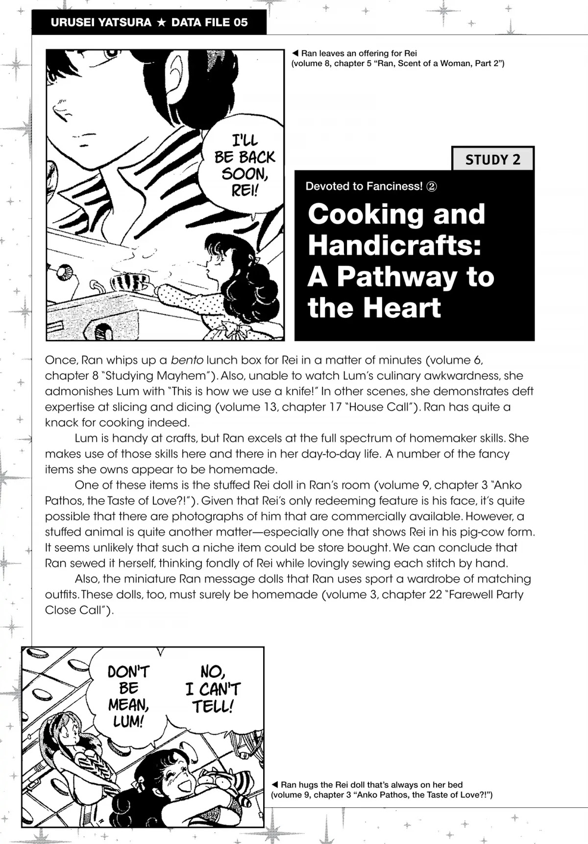 Urusei Yatsura Chapter 47.5 page 3 - Chapter 47.5: Urusei Yatsura Data File 05